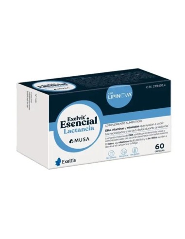 EXELVIT Esencial Lactancia 60 cápsulas