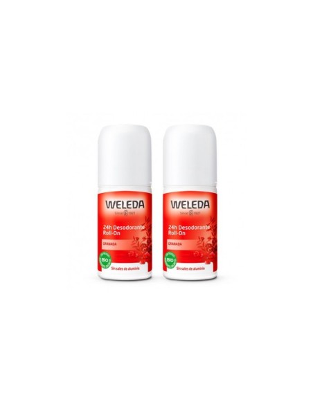 WELEDA Duplo Desodorante Granada Roll-On 2 x 50ml