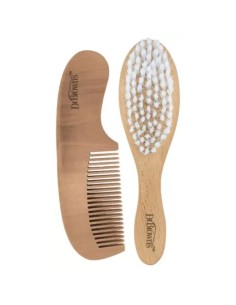 DR BROWN'S Cepillo y Peine de Madera