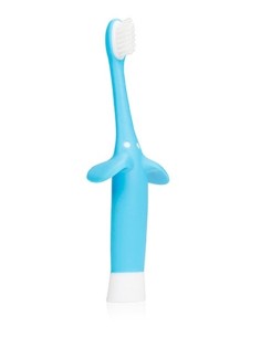 DR. BROWN'S Cepillo Dental Infantil Elefante Azul 0-3 Años