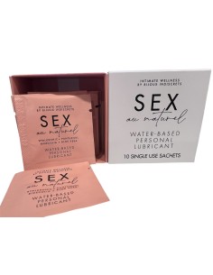 BIJOUX INDISCRETS SEX AU NATUREL Orgasm glow Lubricante 10 sobres monodosis