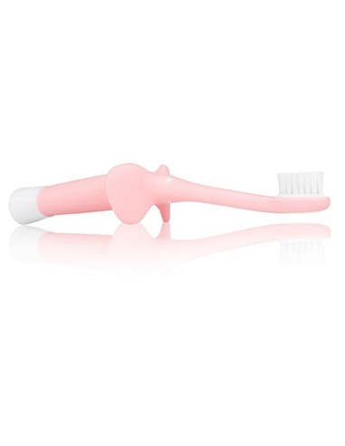 Dr Bronw's cepillo dental infantil 0-3 años color rosa
