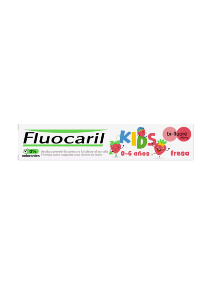 FLUOCARIL KIDS Pasta Dentífrica Sabor Fresa 50 ml