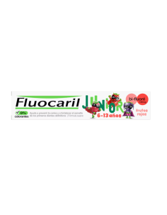 FLUOCARIL JUNIOR Pasta Dentífrica Sabor Frutos Rojos 75 ml