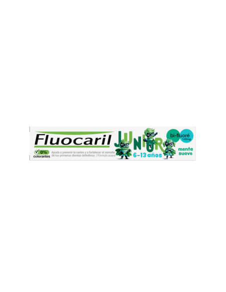 FLUOCARIL JUNIOR BI-FLUORÉ Pasta Dentífrica Menta Suave 75 ml