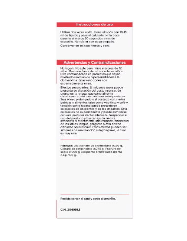 PAROGENCYL ENCÍAS Forte Colutorio Clorhexidina 0,12%  300 ml
