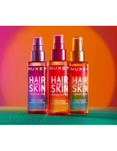 Nuxe sun spray leche corporal y cara protección media spf 20 150 ml