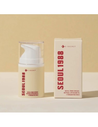 SEOUL 1988 Cream: Retinal Liposome 1% + Fermented Rice - Crema Reafirmante de Arroz y Retinal