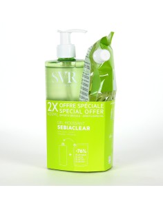 SVR SEBIACLER Gel Lavante 400 ml + EcoPack Refill 400 ml
