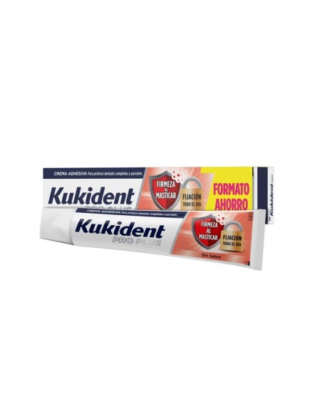 KUKIDENT PRO PLUS Firmeza al Masticar Sin Sabor 57 g