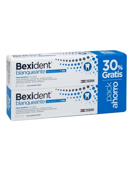 BEXIDENT BLANQUEANTE Pasta Dentífrica 125 ml + 125 ml - DUPLO