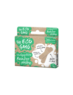 THE ECO GANG Tiritas de Bambú Biodegradables 20 unidades