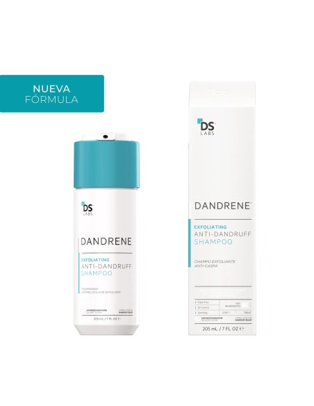 DS LABS DANDRENE Champú Exfoliante Anticaspa 205 ml