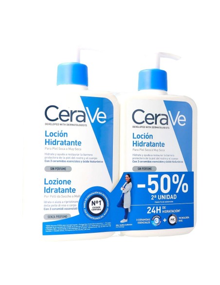CERAVE DUPLO Loción Hidratante 2 x 473 g