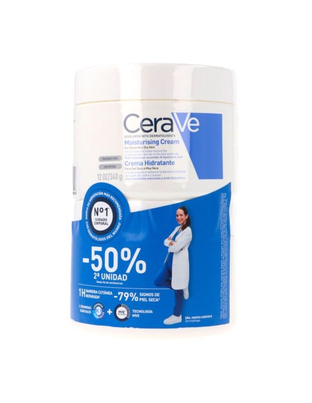 CERAVE DUPLO Crema Hidratante 2 x 340 g - DUPLO