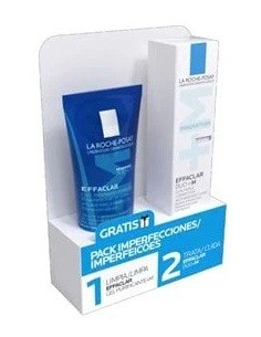 LA ROCHE POSAY EFFACLAR Duo + M 40 ml + EFFACLAR M Gel Limpiador 50 ml de REGALO