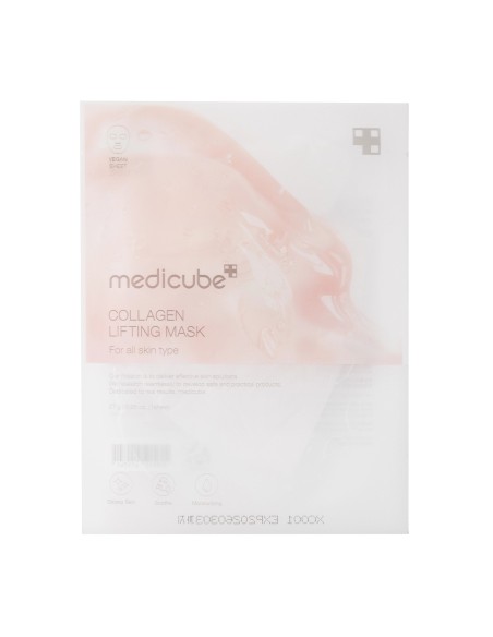 MEDICUBE Collagen Lifting Mask - Mascarilla Firmeza Colágeno Un Solo Uso