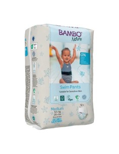 BAMBO NATURE Pañales Ecológicos para el Baño Talla M (+12Kg)
