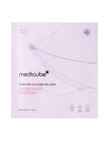 MEDICUBE PDRN Pink Collagen Gel Mask - Mascarilla Gel Colágeno Un Solo Uso