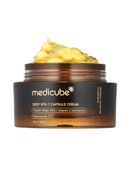 MEDICUBE Deep Vita C Capsule Cream - Crema Vitamina C