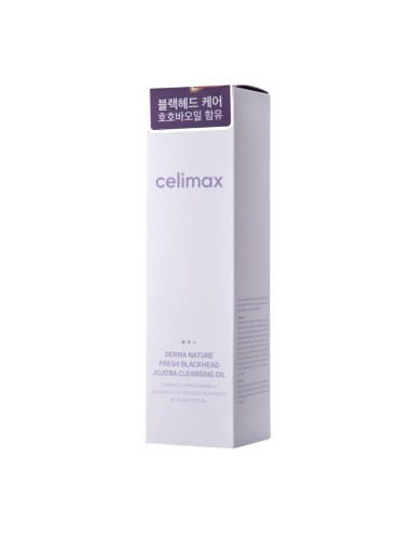 CELIMAX Derma Nature Fresh Blackhead Jojoba Cleansing Oil - Aceite Limpiador