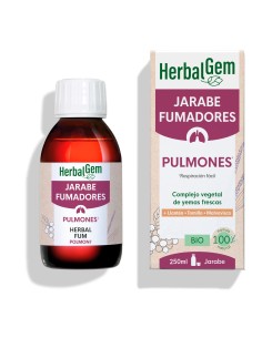 HERBALGEM Jarabe de los Fumadores BIO 250 ml
