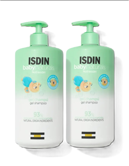 ISDIN BABYNATURALS Nutraisdin Gel Champú 750 ml + 750 ml - DUPLO
