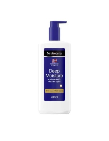 NEUTROGENA Deep Moisture Aceite en Loción Corporal 400 ml