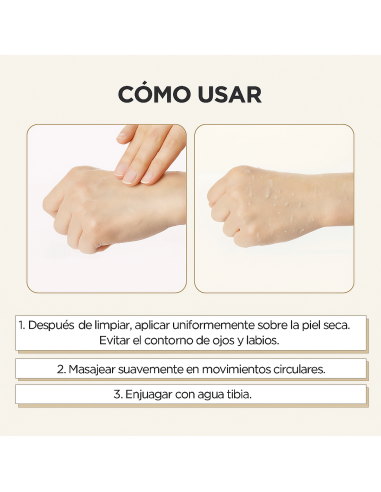 Khoi almond shell & coffee scrub 300 ml