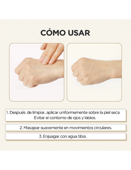 Khoi almond shell & coffee scrub 300 ml