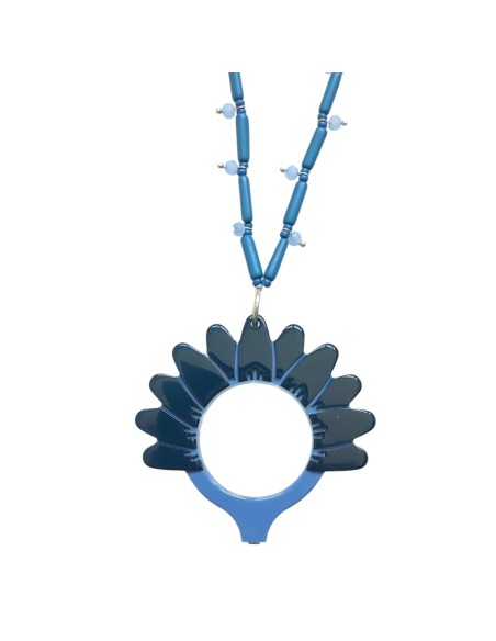 FLIPPAN LOOK Colgante - Gafas Margarita Azul