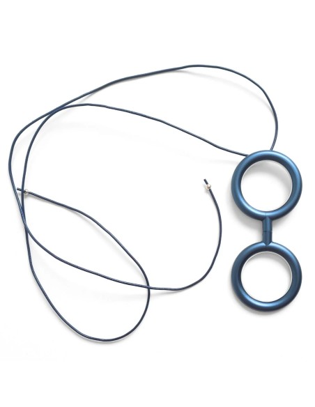 FLIPPAN LOOK Colgante - Gafas Le Corbusier Azul