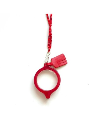 FLIPPAN LOOK Colgante - Gafas Uomo Rojo