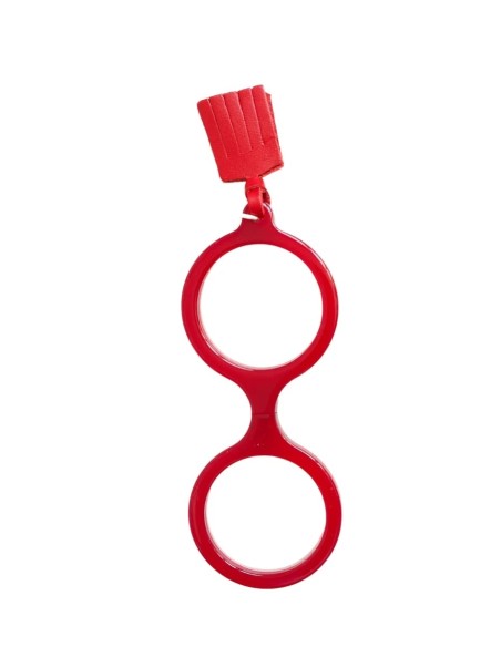 FLIPPAN LOOK Colgante - Gafas Uomo Rojo