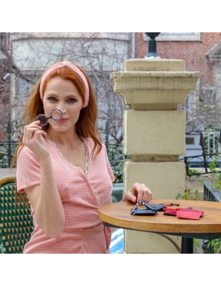 FLIPPAN LOOK Colgante - Gafas Uomo Rojo