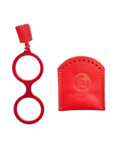 FLIPPAN LOOK Colgante - Gafas Uomo Rojo