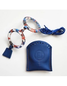 FLIPPAN LOOK Colgante - Gafas Uomo Lunares Azul 2