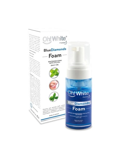 OH! WHITE Premium Blue Diamonds Foam Espuma Blanqueamiento
