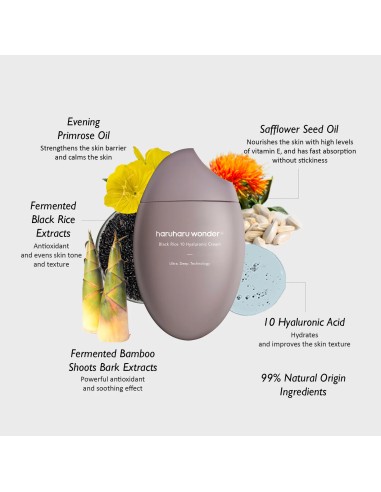 HARUHARU WONDER Black Rice 10 Hyaluronic Cream