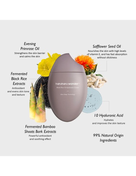 HARUHARU WONDER Black Rice 10 Hyaluronic Cream