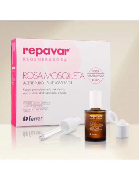 REPAVAR ROSA MOSQUETA Aceite Puro 15 ml
