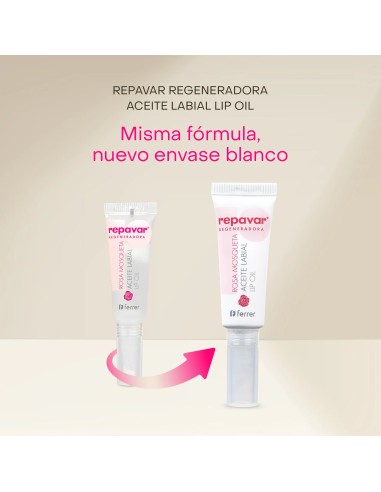REPAVAR ROSA MOSQUETA Aceite Labial 10 ml