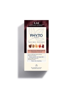 PHYTO COLOR Coloración Permanente 6.66 Castaño Claro Cereza Intenso