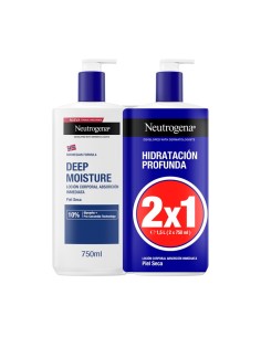 NEUTROGENA HIDRATACIÓN PROFUNDA Loción Corporal DUPLO 750 ml + 750 ml
