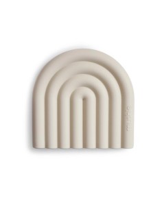 MUSHIE Mordedor de silicona rainbow shifting sand