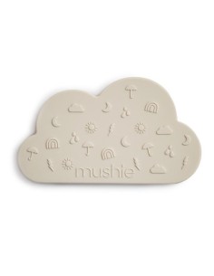 MUSHIE Mordedor de Silicona Nube Gray 2