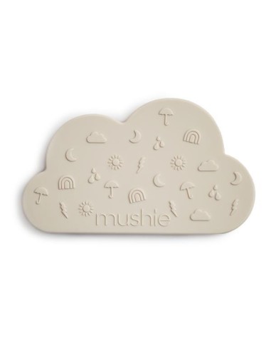 MUSHIE Mordedor de Silicona Nube Gray