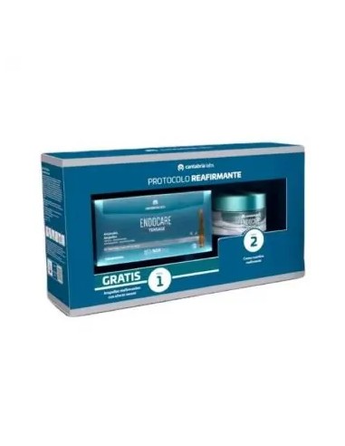 ENDOCARE Tensage Protocolo Reafirmante: Crema Nutritiva + Ampollas