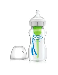 Dr Bronw's Option+ biberon boca ancha silicona redon +0 m 150 ml