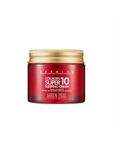 MEDIPEEL PREMIUM Collagen Super 10 Sleeping Cream - Crema Nocturna Antiarrugas